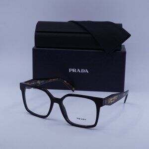 Prada PRB03V 3891O1 Square Eyeglasses - Black 54mm
